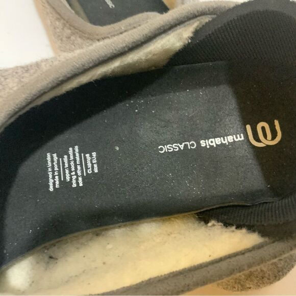 Mahabis Curve Classic Wool Slippers Size 45 main image 5